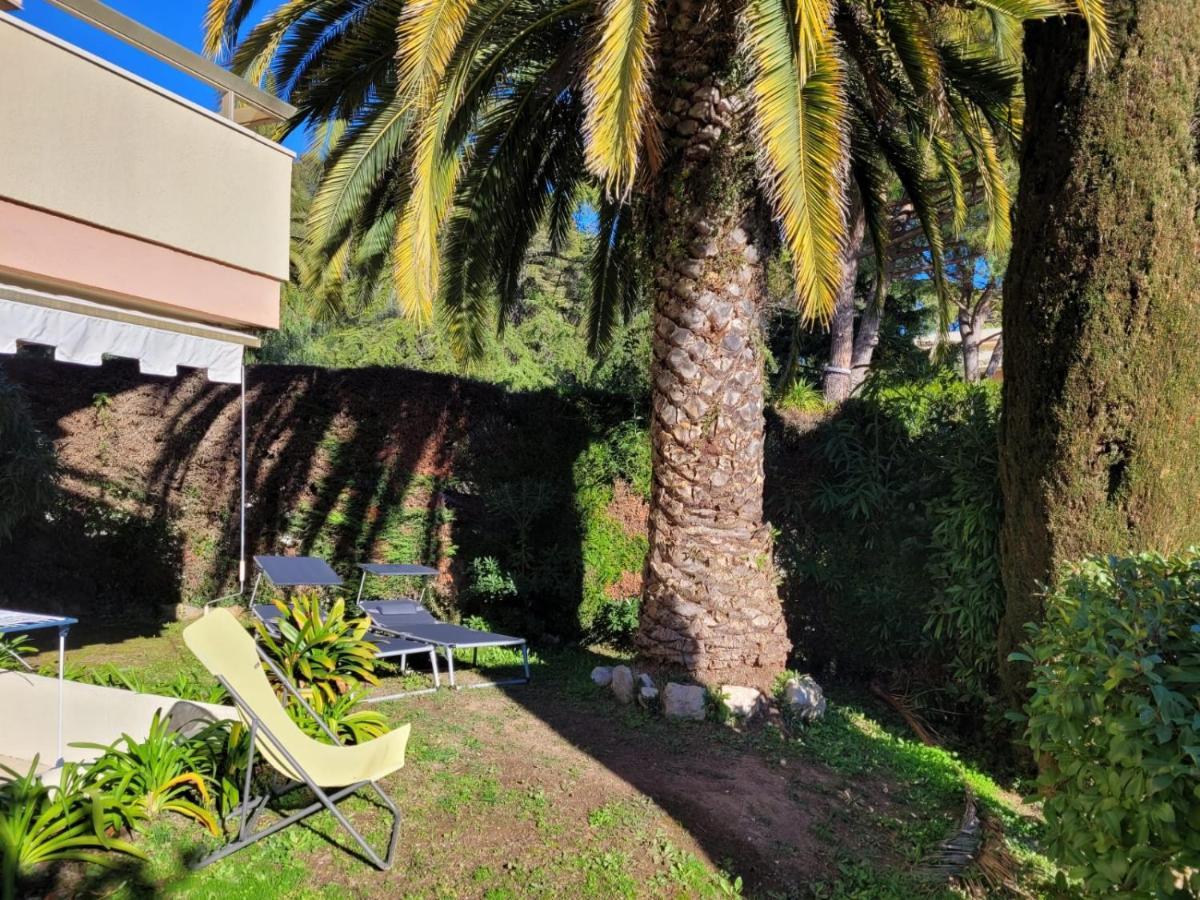 Clim Jardin Et Parking Prive -Piscine Tennis Et Park Vue Mer Grasse Eksteriør billede